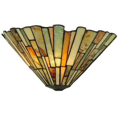 Meyda Tiffany & Stained Glass Half Moon