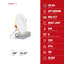 Luminaire encastré intelligent à DEL Nocturne 4 po avec veilleuse RVB, luminaire encastré sans boîtier à changement de couleur, température de couleur 2700 K-6500 K, 700 lm 10 W, IRC 90+, intensité variable, étanche à l'air (norme IC).-136061907