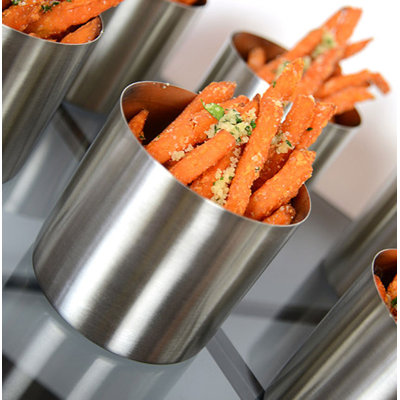 Stainless Steel Round Utensil Crock