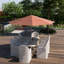 Parasol de marché 11 pi Hixon-844442080
