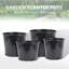 Pot de fleurs en plastique de 1 gallon-664067317-664067319