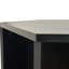 Table basse hexagonale, taille de 23,95 po, construction, table de rangement spacieuse avec rangement ouvert, table de chevet polyvalente, style géométrique, assemblage facile