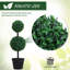 Springfield 2 PCS Artificial Double Ball Tree w/ Pot Home Decoration 15cm