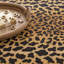 Leopard Hand Hooked Area Rug-30602328