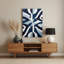 «Abstract Shapes» 11, art mural gris en métal-1281674057