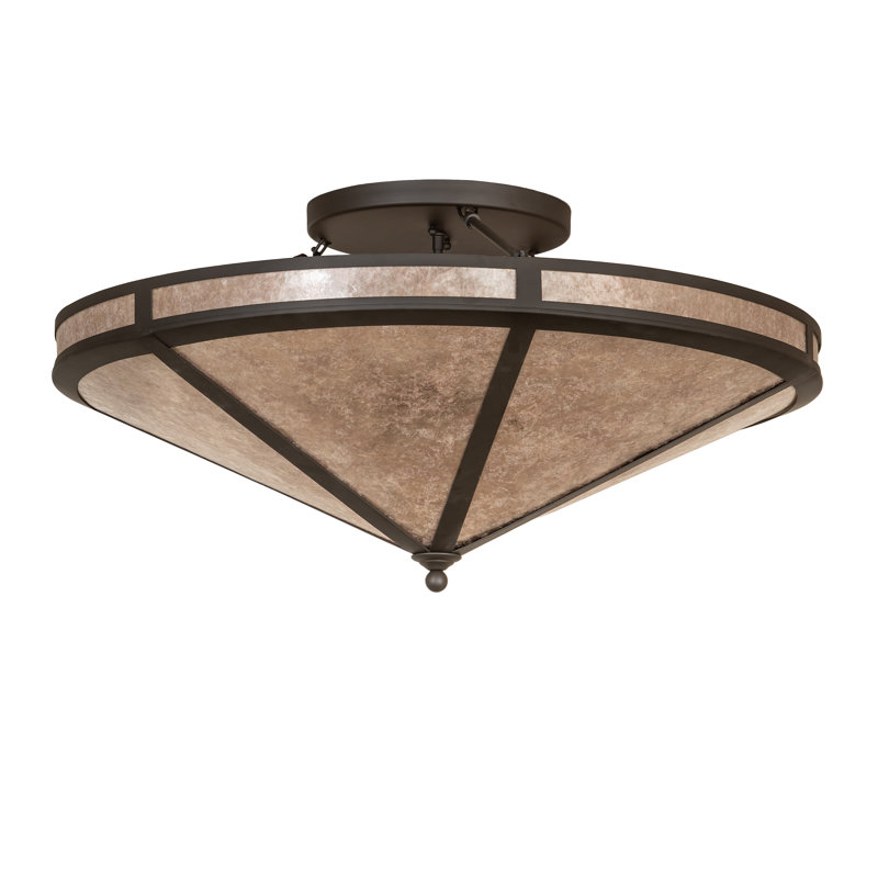 8 - Light Semi Flush Mount
