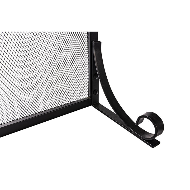 Écran à panneau unique au fini noir ou or mat, H 33 po x l 44 po x P 7 po, Noir