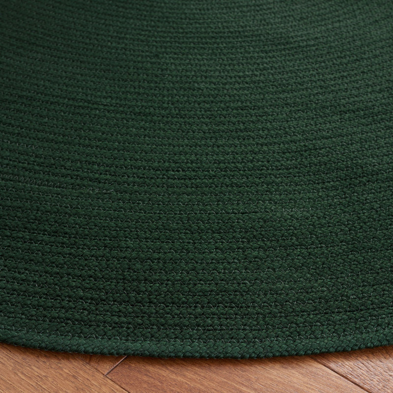 Tapis performance tressé à la main, Rond 6 pi