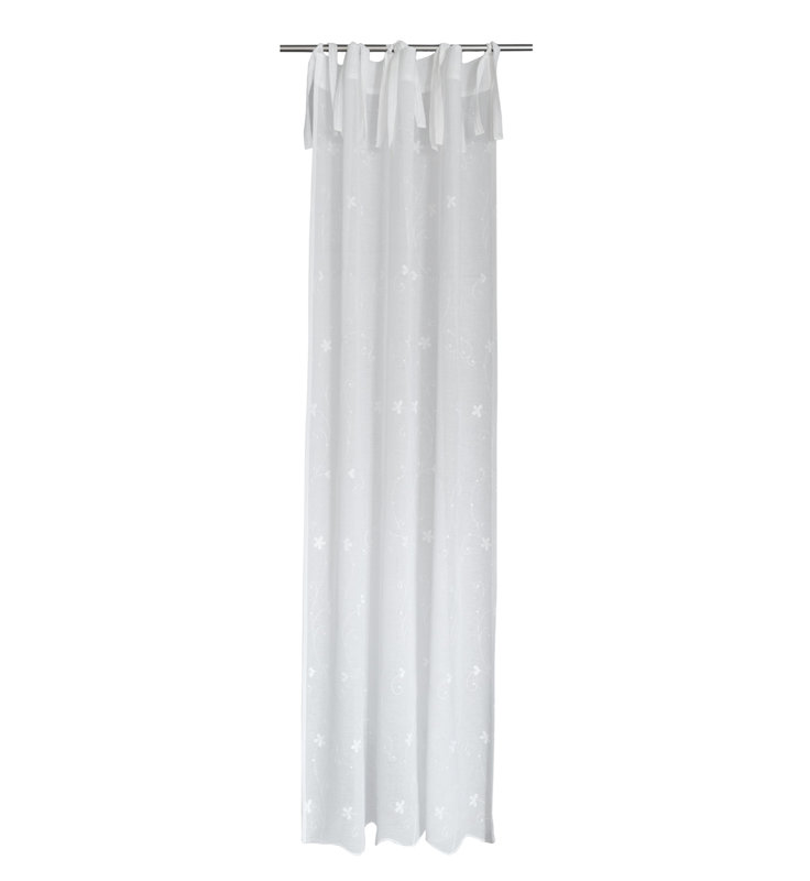 Isom Tab Top Semi Sheer Curtain