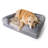 PupLounge Memory Foam Bolster Bed & Topper-50320854