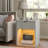 Night Stand Set Of 2, Nightstands With Drawer Storage Fluted, Bedside Table With Power Outlet, Wood Wide Bedside Stand With Lights For Bedroom Living Room Sofa Office-209843447