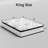 14"King Medium hybrid Mattress-1883877064