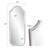 Stainless Steel Frame Arch Wall Mirror-692483127-692483130
