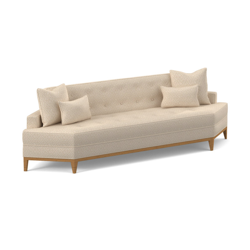 Perspective Sofa, Amber, Filigree Ivory 100% Polyester
