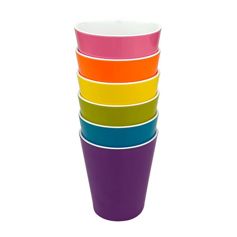 16 oz. Melamine Drinking Glass Set