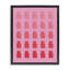 Cadre flottant Sweet Pink Gummy Bears, design par Lish Creative-537195864-537195844