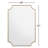 Priora Metal Scalloped Wall Mirror