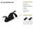 Bothwa Home 5.45" CUPC Certified 2-Handle Bathroom Sink Faucet (Matt Black Finish)-117992842