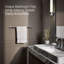 Purist® Wall Mounted Round Towel Bar, Metal Wall-Mounted Towel Holder-96382028-96382030