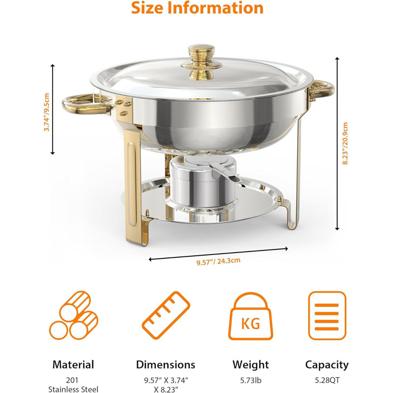 The Party Aisle Stainless Steel Tray