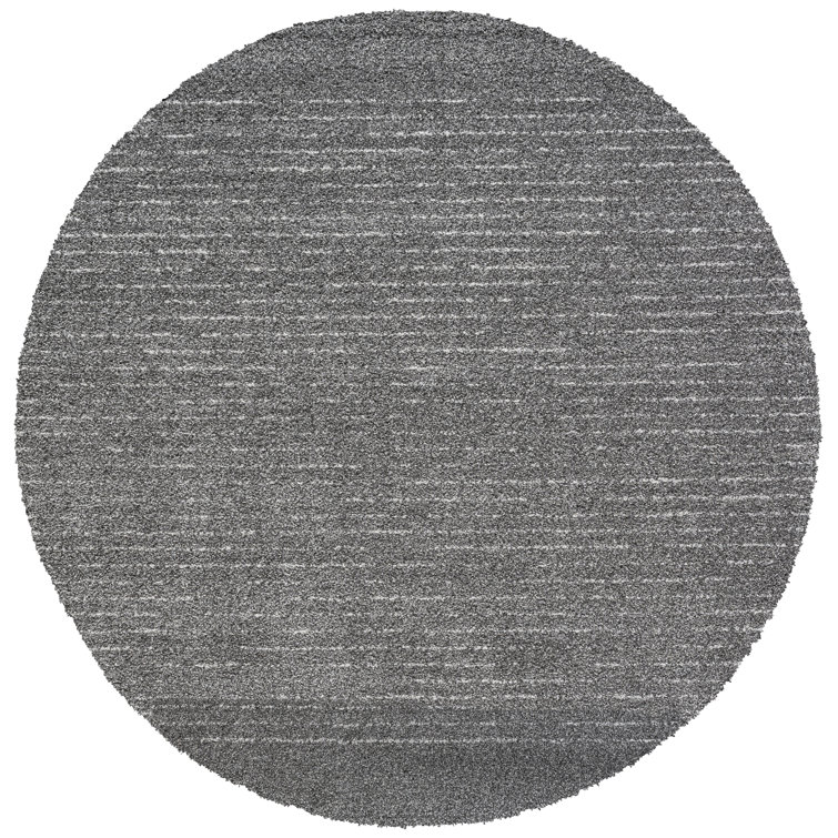 Granada Liora Charcoal, Gray, Ivory And White Polypropylene Area Rug
