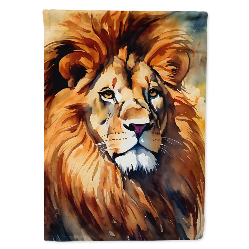 Drapeau du jardin du lion