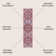 Aailiyah Ornate Large Medallion Machine-Washable Red/Navy Rug