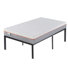 Rudchester Metal Platform Bed Frame With 8" Memory Foam Mattress Included