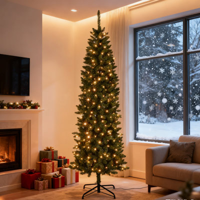 Lighted Artificial Christmas Tree