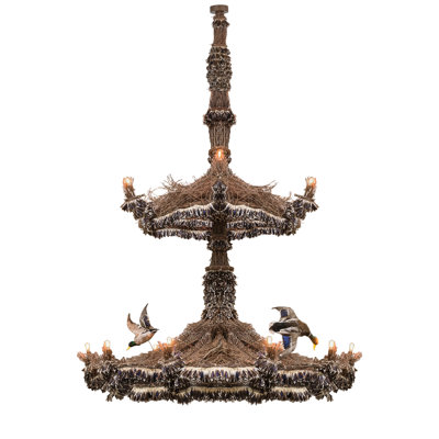 Rustic Lodge 18 - Light Chandelier