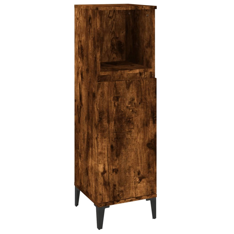 Lofley Bathroom Furniture Suite, Smoked Oak