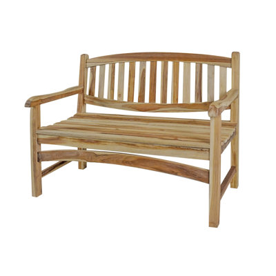 EcoDecors Kent 51”, Outdoor Bench, Outdoor Benches Weatherproof, Patio bench, Wooden Bench Outdoor, Wood Bench Outdoor, Outdoor seating, Porch Benches