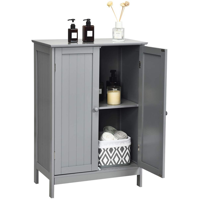 Thivya Bathroom Cabinet, Gray