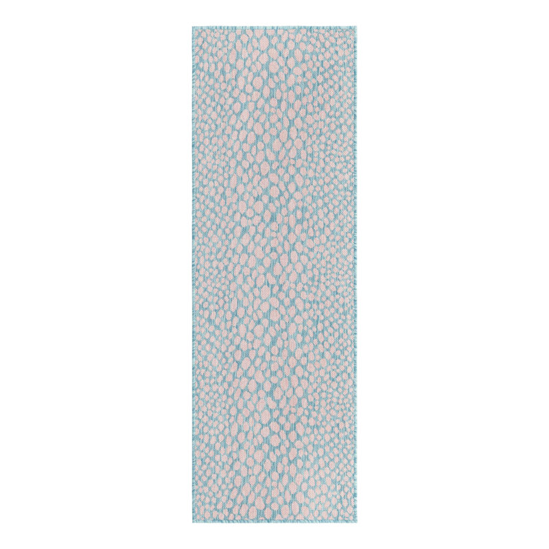 Tapis d'extérieur Jill Zarin Cape Town, Tapis de couloir 2 pi x 6 pi 1 po