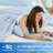Cooling Bedding Sets Nylon 90x90 Comforter, Modern Ice Blue For Home