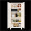 Armoire de rangement sécurisée en métal à 2 portes avec tablettes réglables et serrure, parfaite pour l'organisation à la maison et au bureau