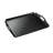 Black Room Service Tray With Raised Edges