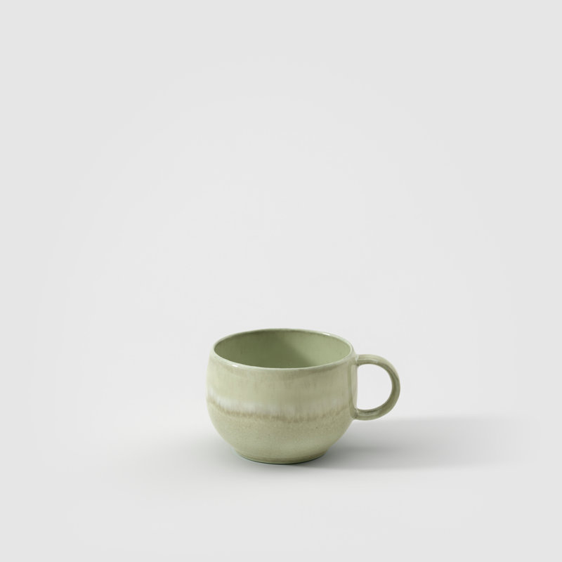 Villeroy & Boch - Perlemor Alga Espresso Cup, 2 oz, Premium Porcelain, Made in Germany, Dishwasher and Microwave Safe, Green