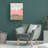 Wrapped Canvas Wall Art - Erin Ashley  'Sweet Remix Colorblock' Wall Art for Living Room, Bedroom, or Office Décor  - 35x47