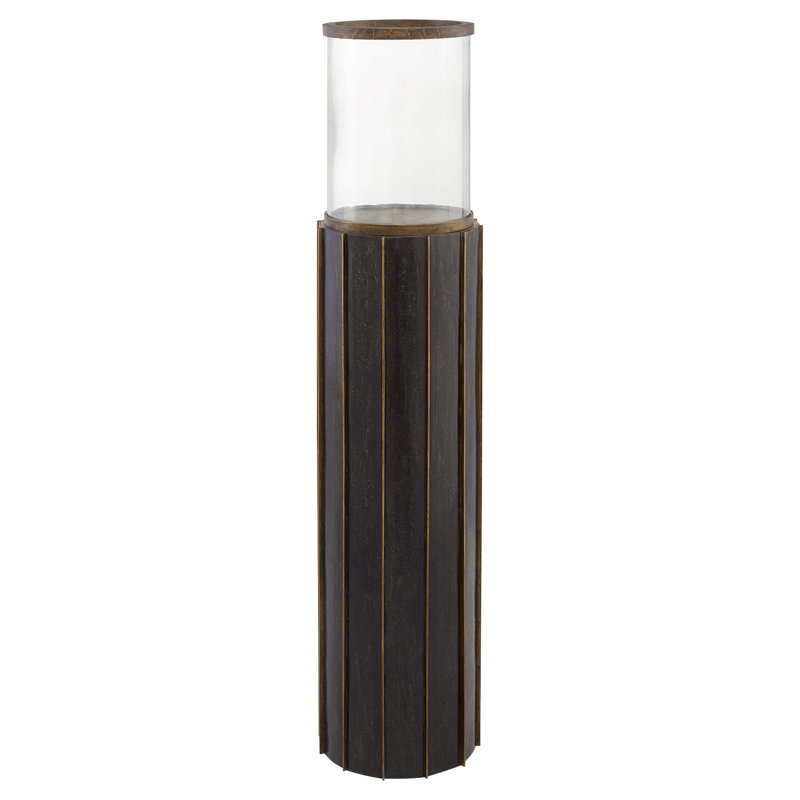 Reed Hurricane Candle Holder, 48" H x 10" W x 10" D