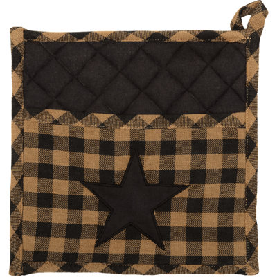 August Grove® Mancheer Checkered 100% Cotton Potholder