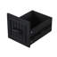 Grand îlot de cuisine avec 47 po de large et ports de charge, tablettes réglables en placage de bois d'hévéa noir, 56 po-748599521
