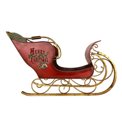 Santa's Sleigh 56 X 34 Inches
