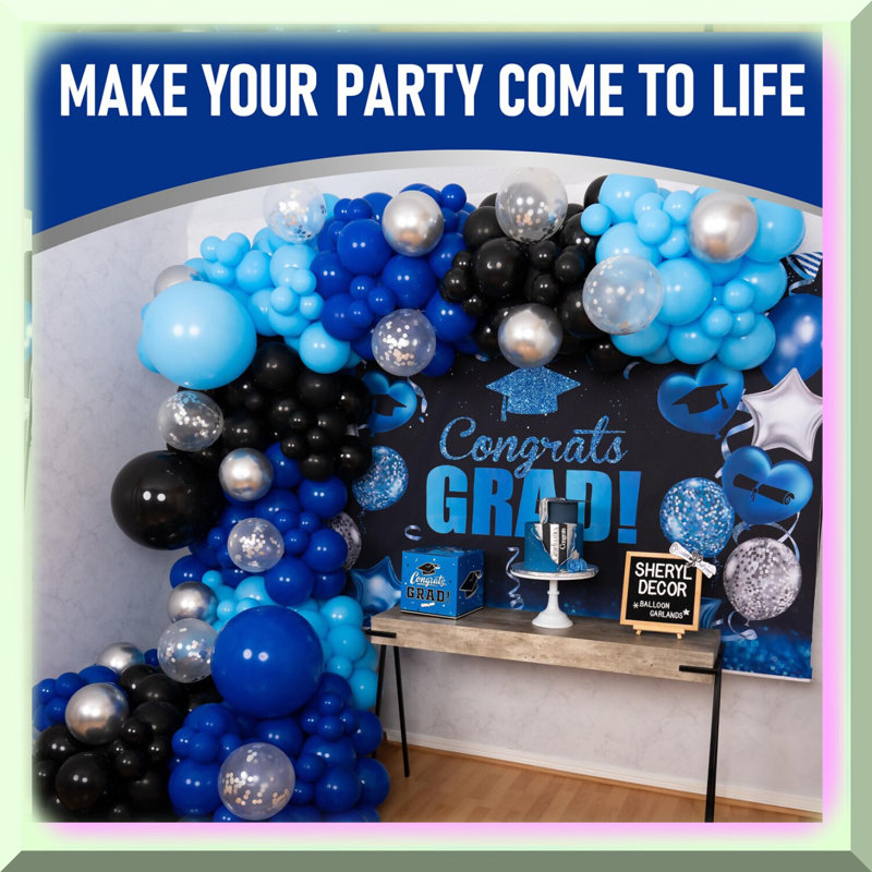Vibrant Party Decor with Daisy Balloons & Backdrop