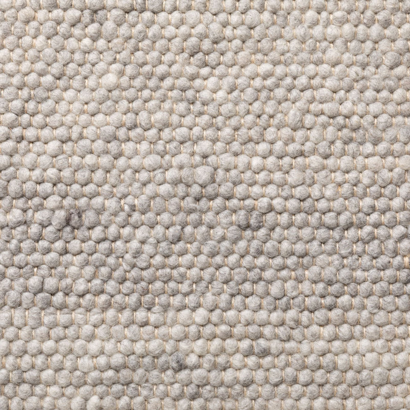 Daelen Wool Hand Woven Area Rug, Grey/Brown/Blue, Rectangle 200 x 290cm