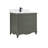 36" Solid Wood Bathroom Vanity with 1" Engineered Marble Top, Single Sink-366990467