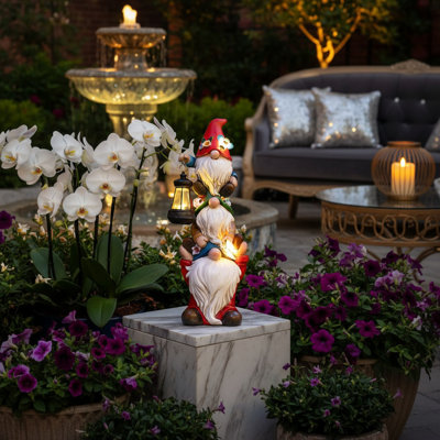 Gnomes Weather Resistant Resin Garden Statue