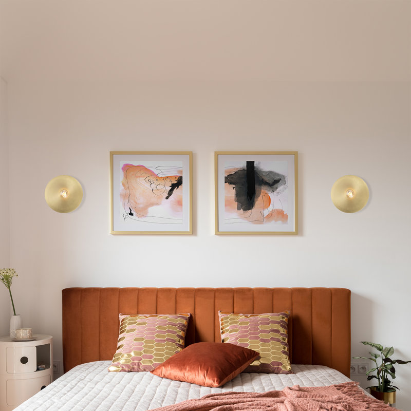 Hooke Steel Flush Mounted Sconce