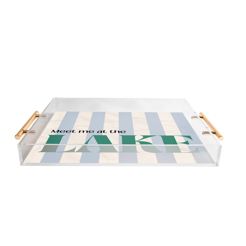 ciaojessa Meet me at the lake Acrylic Tray