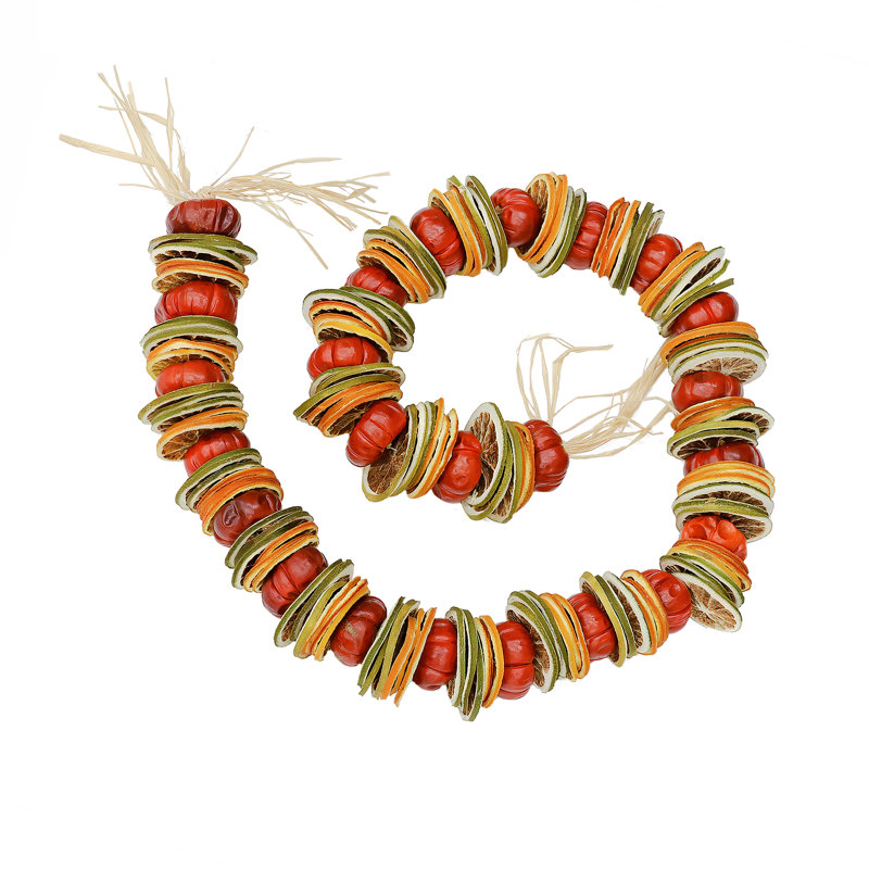 Guirlande de 1,20 m d'agrumes et de tomates séchées